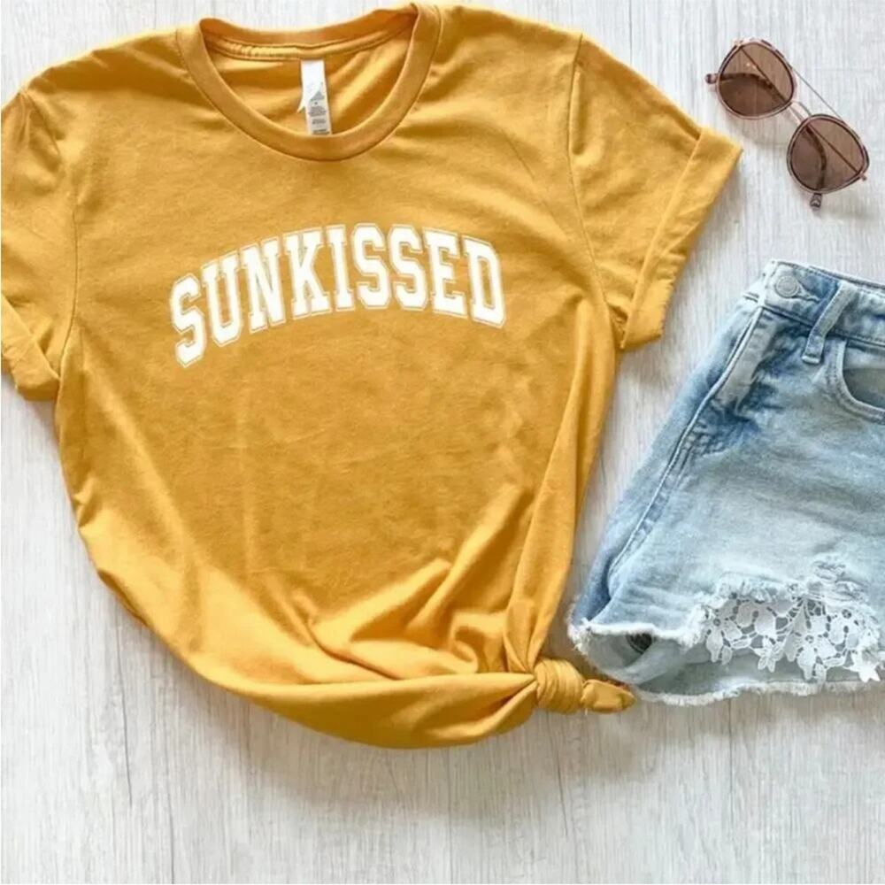 Sunkissed Mustard Yellow Women's Top